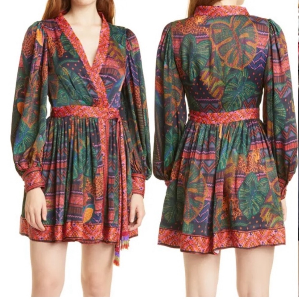 Farm Rio Wrap Dress - Picture 3 of 6